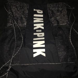 Victoria secret pink drawstring bag